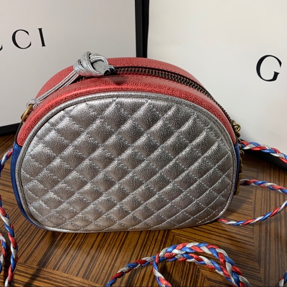 NWT Gucci Trapuntata Laminated Mini Bag - Picture 4 of 7